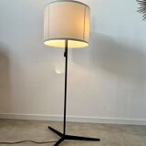 Old design floor lamp from the 50s in metal vintage adjustable lampshade