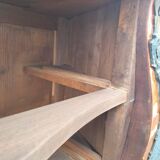 Old style chest of drawers Louis XV marquetry marble top