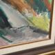 Large original Swedish oil on canvas – "Rocky Shore" – Signed – vintage and framed – 91 × 70 cm (35.8 in × 27.6 in)