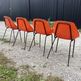 Shell chairs by Pierre Guariche for Meurop, Belgium, 1960