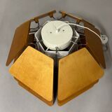 IMPRESSIVE DANISH MODEL 838 PENDANT LAMP BY P&P LJUS AB, 1970s