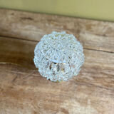 Glass "diamonds" globe lamp