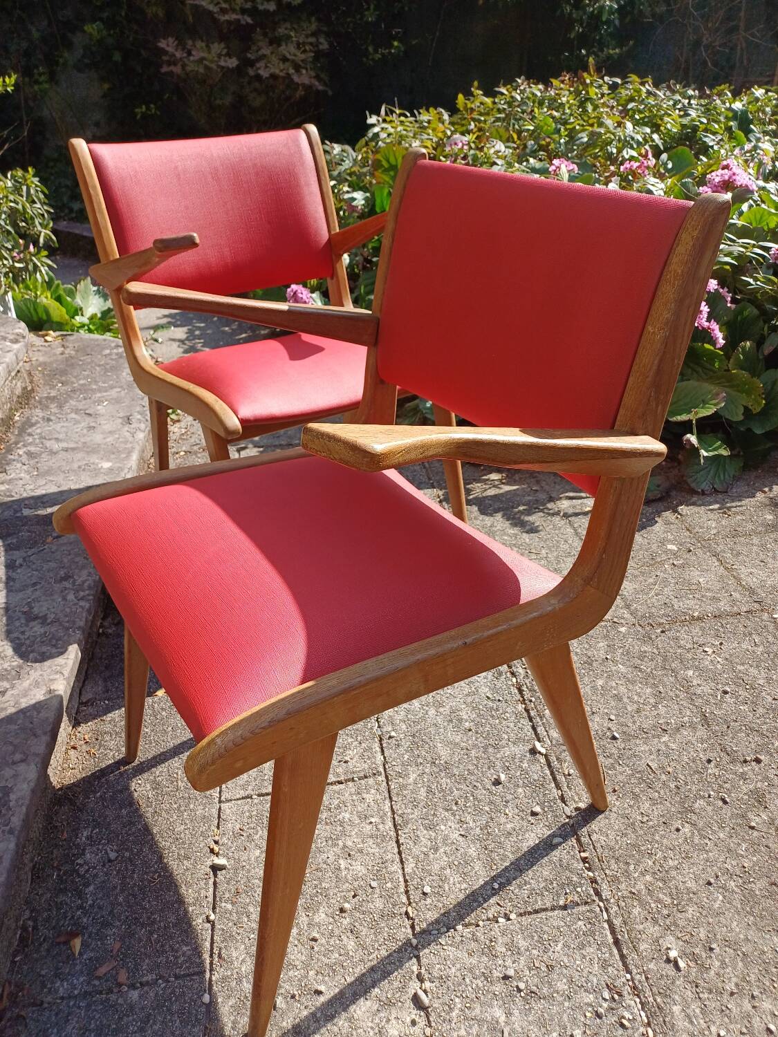 Pair of vintage armchairs