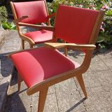 Pair of vintage armchairs