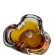 Cendrier Murano années 70 en verre soufflé