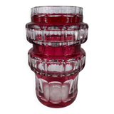 Val Saint Lambert crystal vase model Charles Graffart