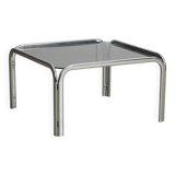 Coffee Table on Curved Chrome Legs