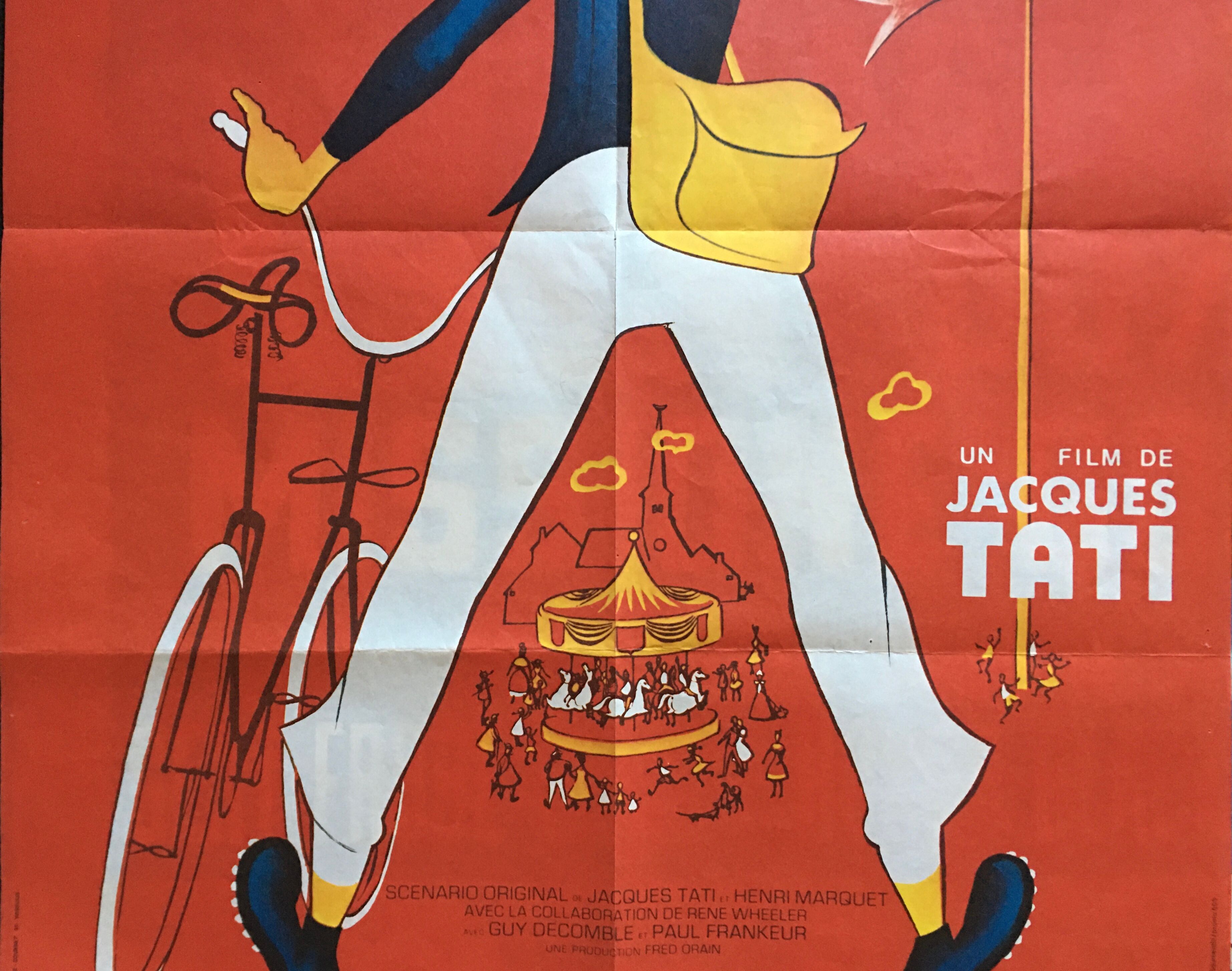 Jour De Fete - original French poster - 70s