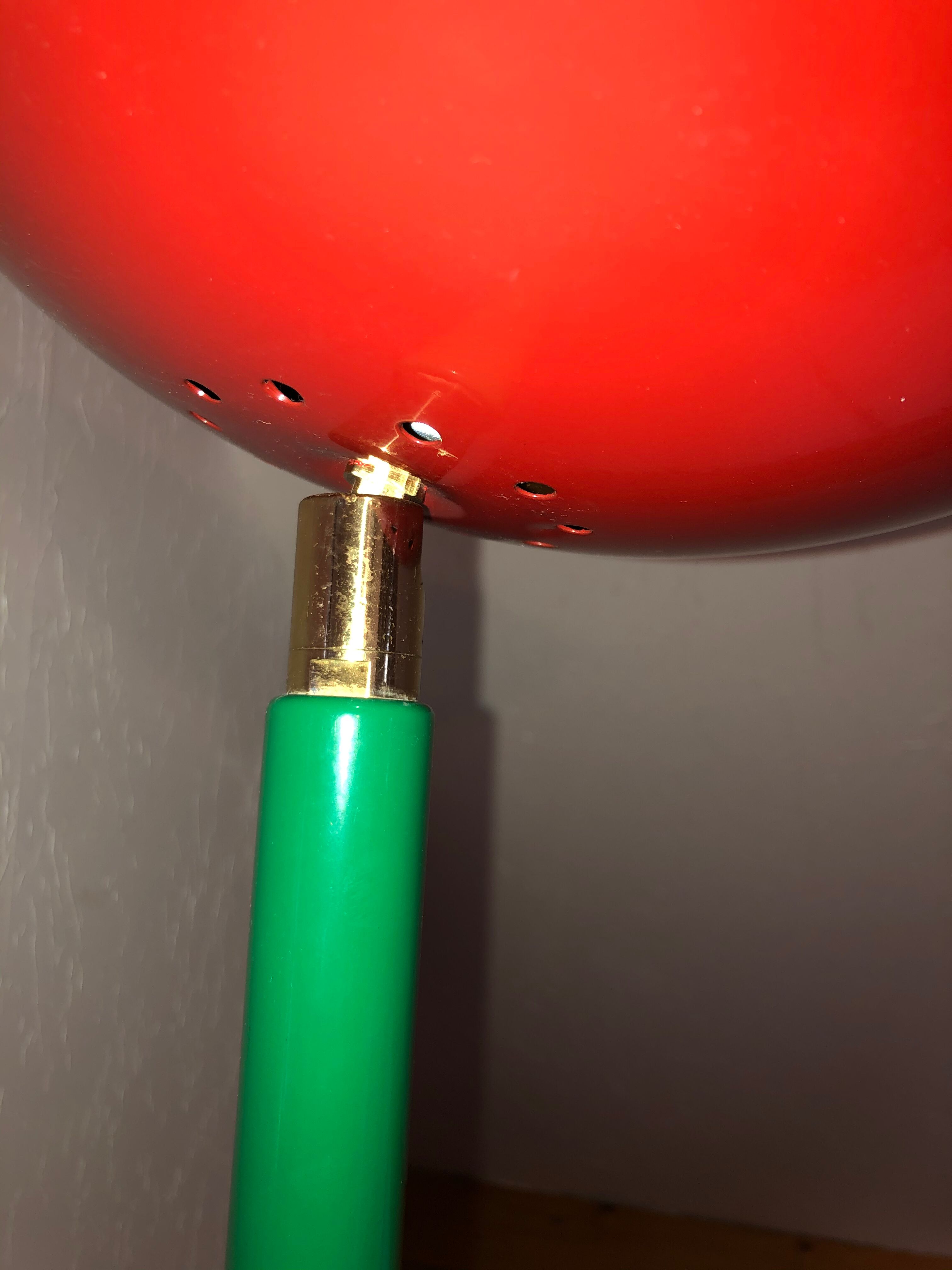 Memphis 1980 stilplast lamppost Italian edition