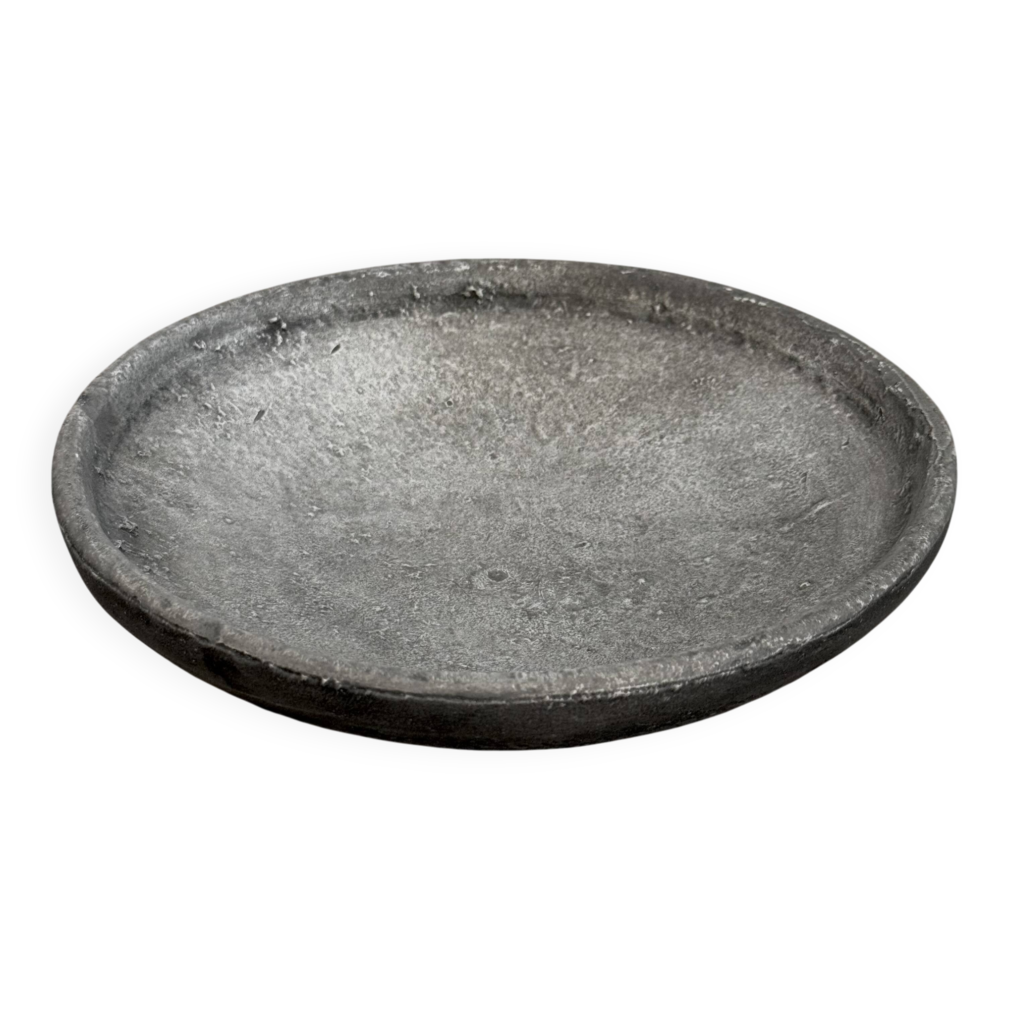 Pocket Video / Metal Ashtray with Brutalist Design Signed Cycladic Art Muse