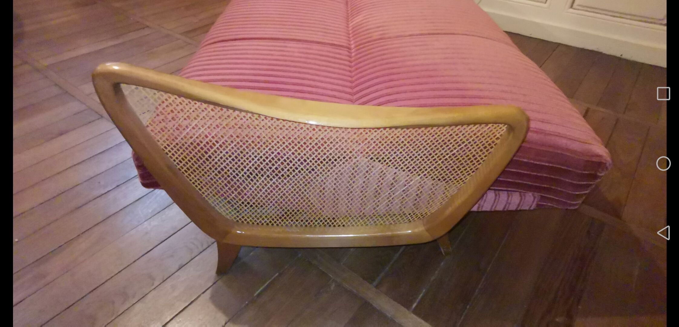 Scandinavian 50s 60s daybed convertible sofa