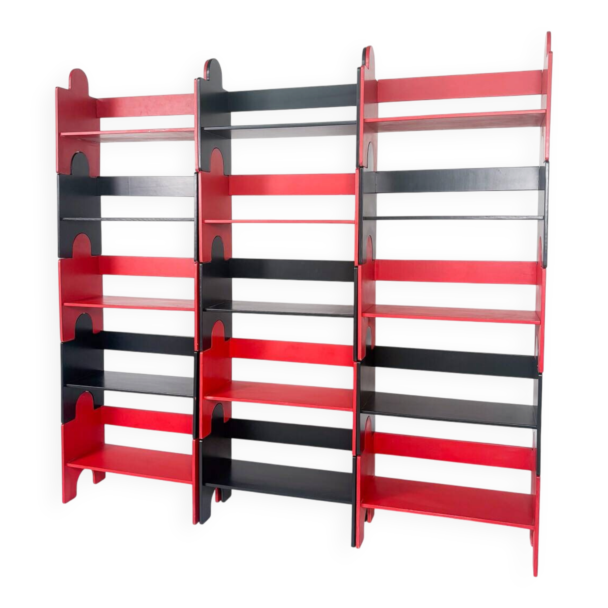 Mid-Century Modern Stackable Wall Unit, Budapest, 1960s