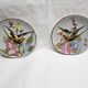 Set of 2 Giraud plates in Vallauris, diameter 16 cm