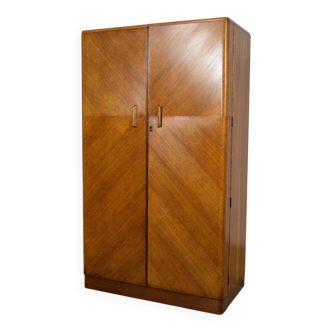 Art Deco Oak Wardrobe from Fitrobe, United Knigdom, 1930s