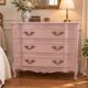 Louis XV style solid wood chest of drawers