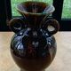 Amphora vase in glazed ceramic vallauris sign E.Covain vintage