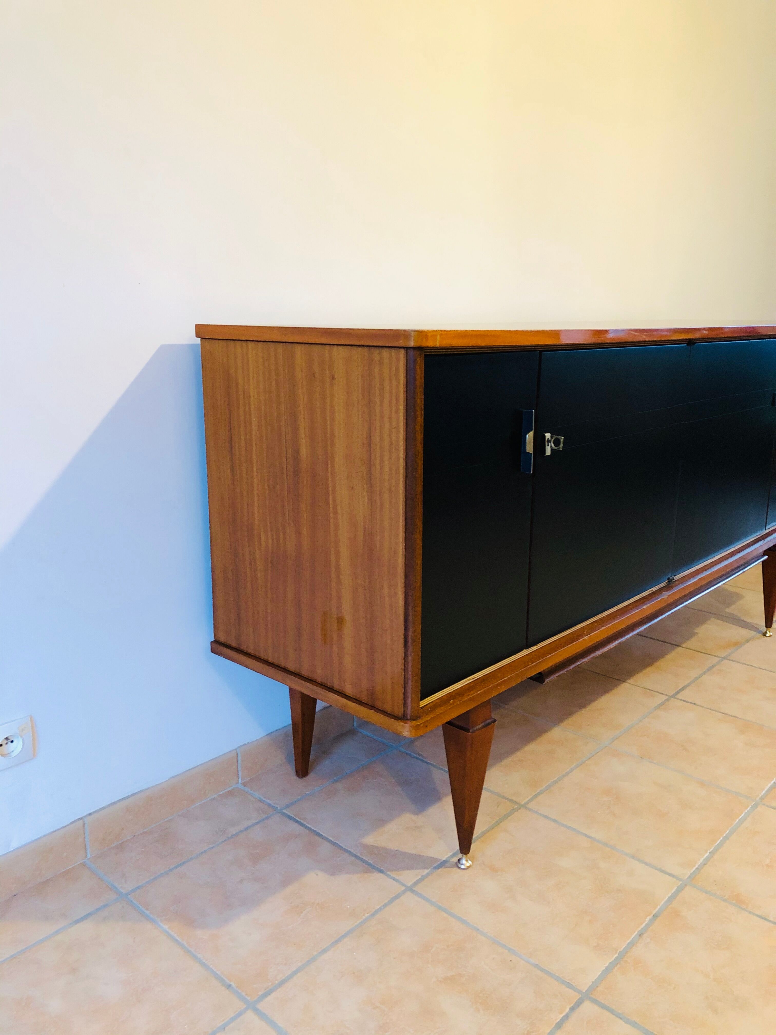 1960 vintage teak buffet