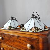 Pair of vintage pendant lights