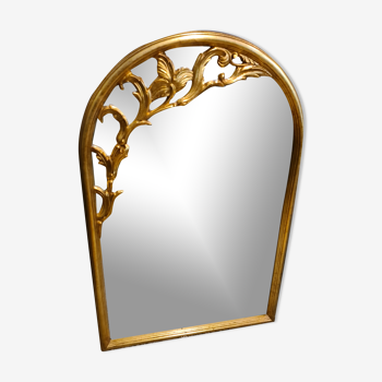 Golden vintage mirror