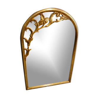 Miroir vintage doré