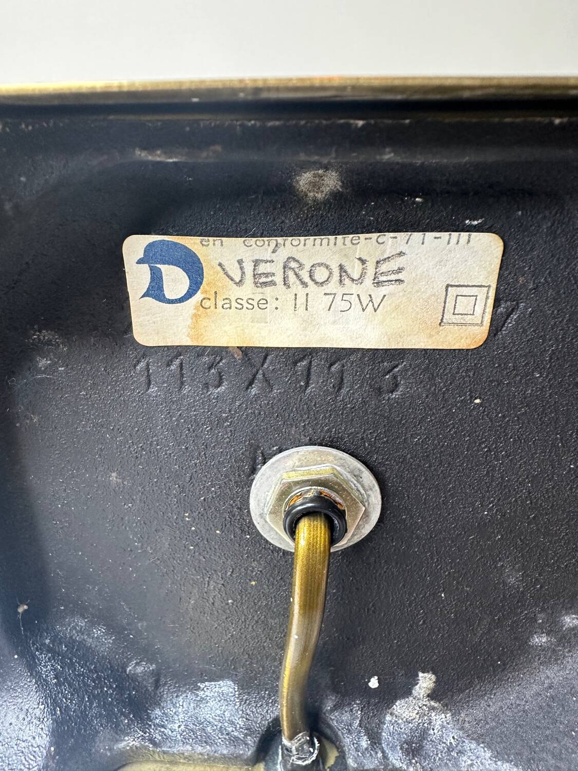 Vintage Lotus Flower Table Lamp