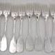 Ercuis Uniplat, Valois, 38-piece cutlery set in silver-plated metal, excellent condition.