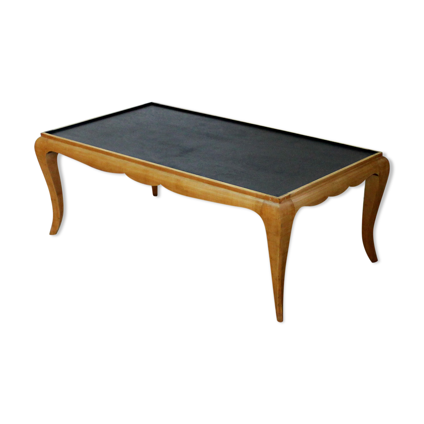 Coffee table Louis XV of the years 1950