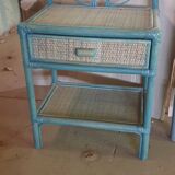 Set of headboard and two bedside tables