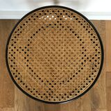 Stool wood and caning