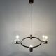 Art Deco chandelier attributed to Pietro Chiesa, 1940s, Italy.