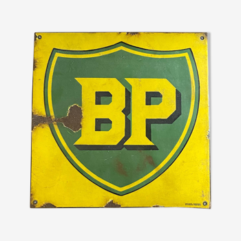 Plaque en émaille BP