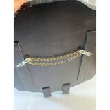 Venetian Murano Glass Oval Floral Wall Mirror – Hand-Carved Italian Art