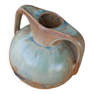 Vase céramique émaillée flammé
