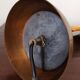 Vintage ceramic fish lamp base
