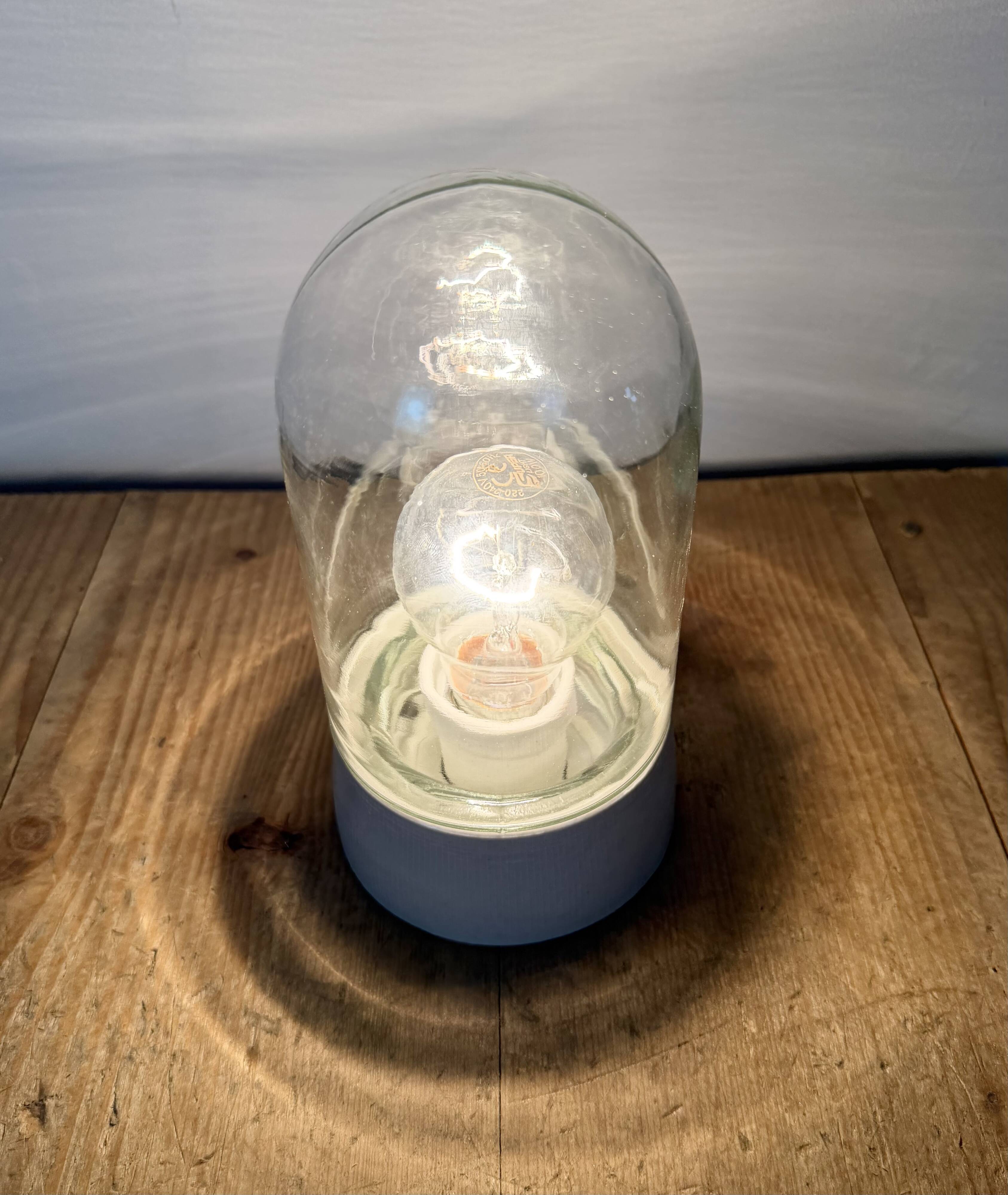 Vintage White Porcelain Ceiling Light, 1970s