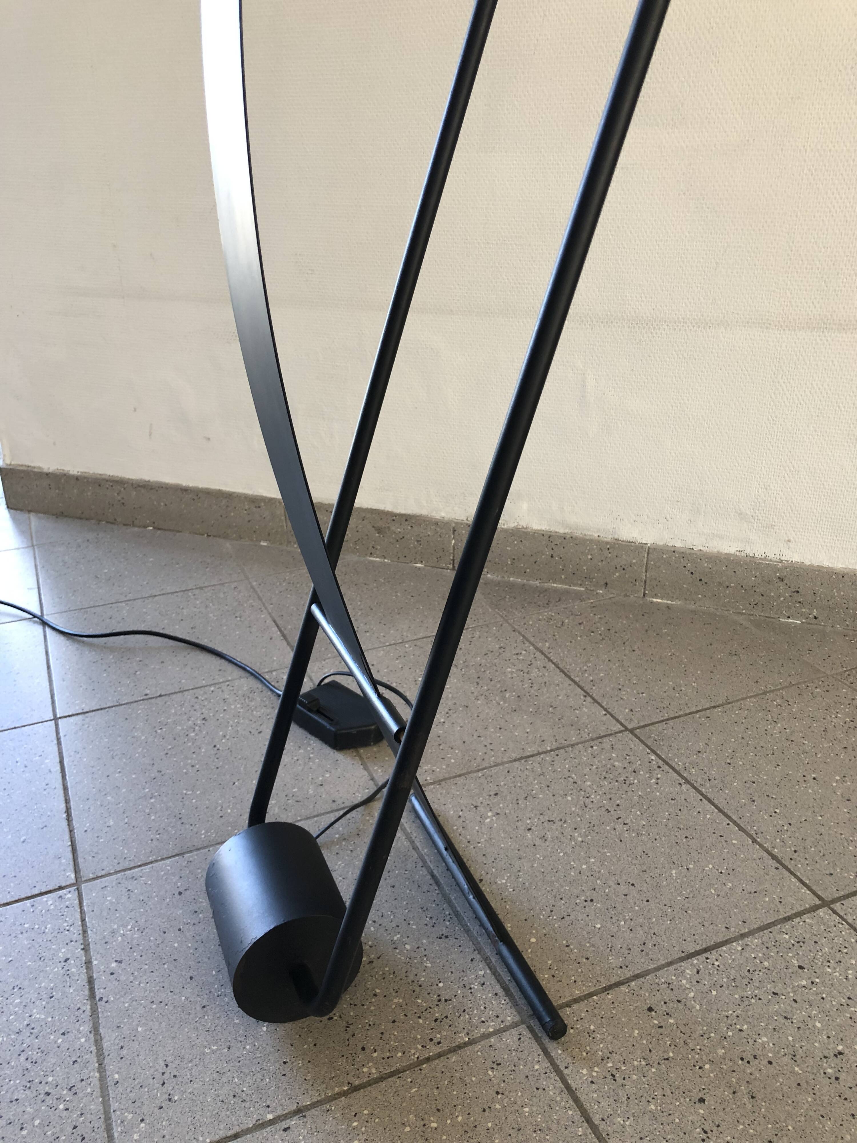 Lampadaire Zippo de Éric Solé, post modern 1980