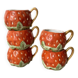 Miniature Strawberry Slushie Cups