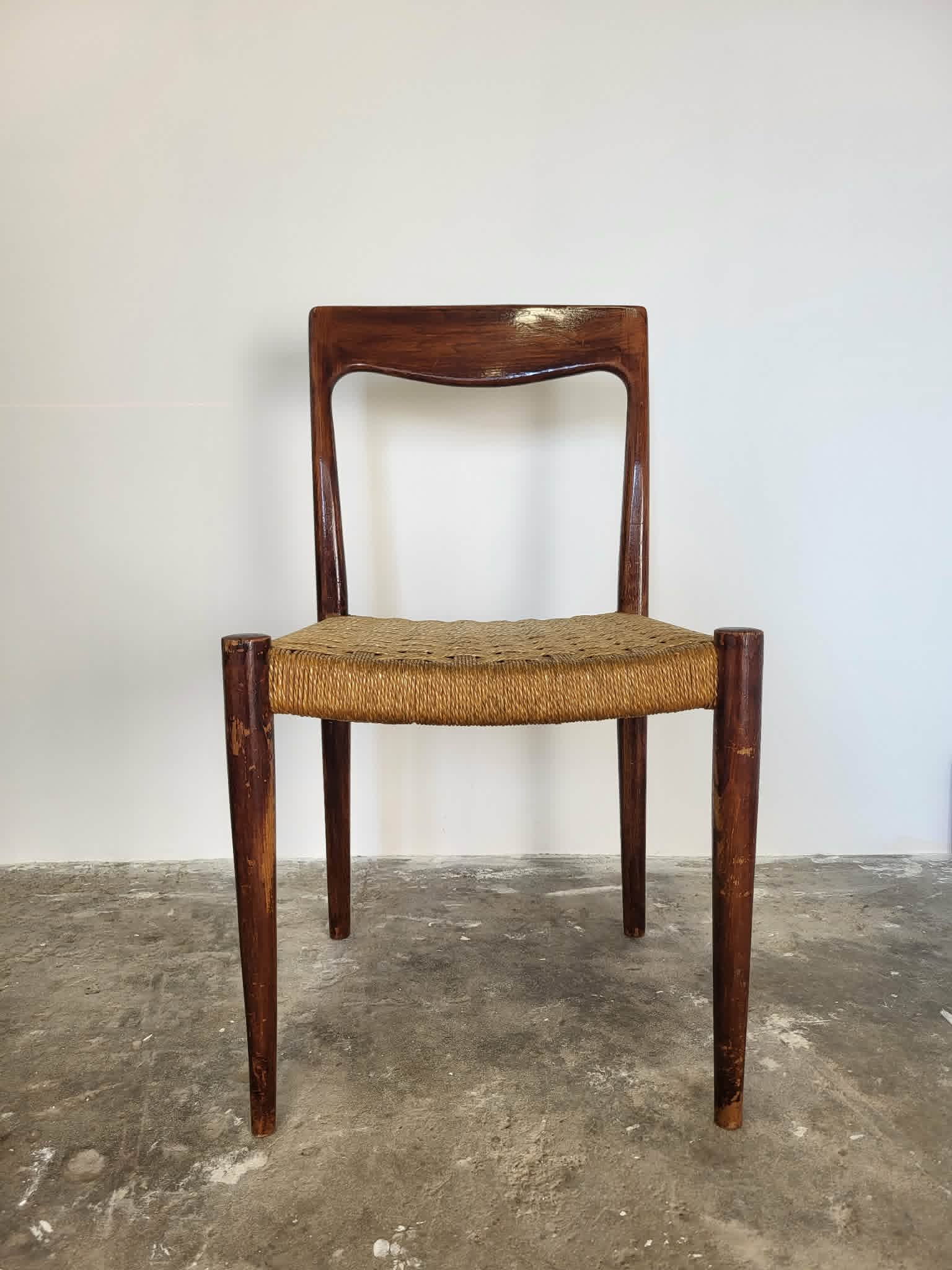 Chaise design scandinave 60/70