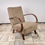 H 410 Armchair designed by Jindrich Halabala, 1940s, Czechoslovakia