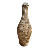 Vase, carafe, glass bottle, rattan wicker