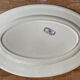 Oval dish terre de fer salins, collection "versailles"