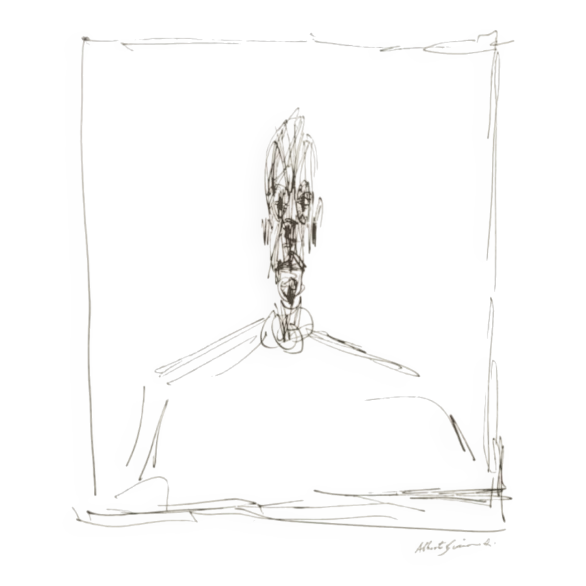 Phototype by Alberto Giacometti