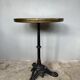 Godin Parisian bistro table in cast iron and marble top