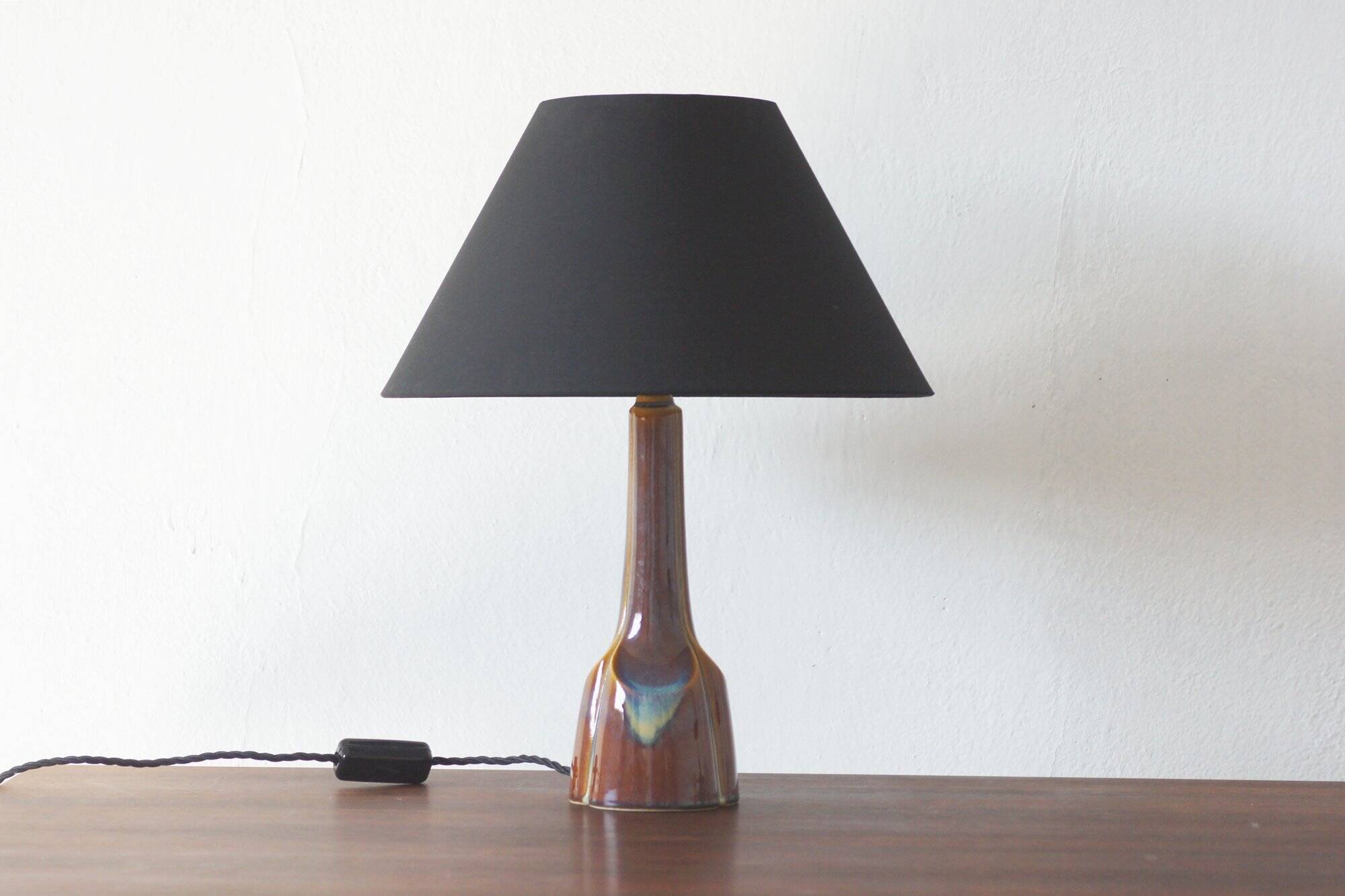 Lampe de table en céramique danoise attribuée à Einar Johansen pour Søholm, années 1960.