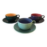 Service tasses vintage