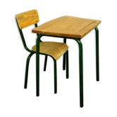 Desk and chair vintage Mobilor