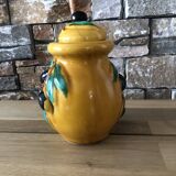 Olive pot with spoon Vallauris
