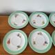 Ensemble de 8 tasses à thé ou café en porcelaine de Limoges