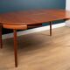 "Roundette" teak dining table & 6 chairs by  Hans Olsen for Frem Rølje 1960