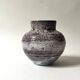 Glazed stoneware vase, Accolay FRANCE 1950